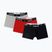 Boxeri pentru bărbați Jordan Flight Cotton Trunk 3pk gym red/black