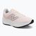 Încălțăminte de alergare pentru femei New Balance Fresh Foam 520's V9 pink salt/pink granite/silver metallic