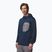 Bluză de trekking pentru bărbați Columbia Tall Heights Hdd Grid Fleece Full Zip collegiate navy/city grey