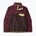 Bluză fleece pentru femei Patagonia Lightweight Synchilla Snap-T Pullover den brown