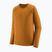 Bluză termoactivă pentru bărbați Patagonia Capilene Midweight Crew cinnamon brown