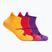 Șosete HOKA No-Show Run Sock 3-pack egg yolk/cerise/virtual violet