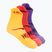 Șosete HOKA No-Show Run Sock 3-pack egg yolk/cerise/virtual violet