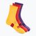 Șosete HOKA Quarter Run Sock 3-Pack egg yolk/cerise/virtual violet