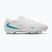 Încălțăminte de fotbal pentru copii Nike Phantom 6 Low Pro Jr FG/MG white/white/dusty cactus