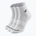 Șosete Babolat Quarter 3 Pack white/white