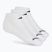 Șosete Babolat Invisible 3 perechi S25 white/ white