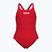 Costum de baie întreg pentru copii arena Team Swim Pro Solid red/white