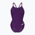 Costum de baie întreg pentru femei Arena Team Light Drop Solid plum/white