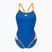 Costum de baie o piesă pentru femei arena Icons Super Fly Back Solid albastru/portocaliu 005036/751