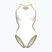 Costum de baie întreg pentru femei Arena One Biglogo One Piece white/gold