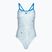 Costum de baie dintr-o singură piesă pentru femei arena Fireflow Challenge Back blue river/white multi