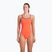 Costum de înot dintr-o piesă pentru femei arena Lace Back Solid bright coral/plum