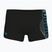 Boxeri de înot pentru bărbați arena Basic Swim Short black/turquoise