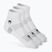 Șosete Venum Vector Ankle 3 perechi white/grey