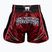 Pantaloni scurți de antrenament pentru bărbați Venum Wolf Attack Muay Thai Shorts black/red