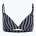 Costum de baie top ROXY Into The Sun Fix Tiki Triangle 2021 mood indigo novela stripe vert