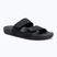 Papuci pentru bărbați Quiksilver Rivi Leather Double Adjust black 1