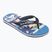 Șlapi pentru copii Quiksilver Molokai Art 25 Youth fiery coronet blue tropicamo