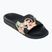 Flip-flops pentru femei ROXY Slippy II negru/verde imprimat