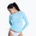Longsleeve de înot pentru femei ROXY Whole Hearted tanager turquoise