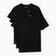 Tricou pentru bărbați Lacoste TH9010 3-bucăți black