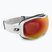 Ochelari de schi pentru femei Julbo Ellipse Spectron Glare Control white/ flash red