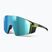 Ochelari de soare Julbo Edge Cover Polarized HD matte fluorescent yellow/shiny transparent black