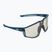 Ochelari de soare Julbo Fury Reactiv High Contrast matt blue/translu blue