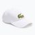 Lacoste șapcă de baseball RK9871 001 alb