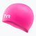 Cască de înot TYR Wrinkle Free Silicone pink