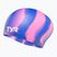 Cască de înot TYR Multi-Color Long Hair Silicone purple/pink