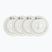 Roți pentru role Luminous Led Wheels Duo 72mm/85A X4 white/red
