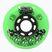 Roți pentru role FR Skates Street Invaders Wheels 80mm/84A X4 green/black