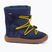 Ghete de zăpadă barefoot pentru copii Froddo Barefoot Tex Track Wool blue