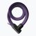Lacăt pentru bicicletă ABUS Yarnit 4004K/110 midnight purple