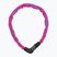 Lacăt pentru bicicletă ABUS Steel-O-Chain 5805C/75 pink