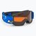 Ochelari de schi pentru copii Alpina Piney black/ blue matt/ orange