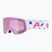 Ochelari de schi pentru copii Alpina Fernie Q-Lite white/confetti matt