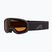 Ochelari de schi pentru copii Alpina Piney 2.0 black matte/orange