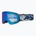 Ochelari de schi pentru copii Alpina Fernie Q-Lite black/blue matt