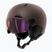 Cască de schi Alpina Arber 2 Visor Q-Lite ox brown matt