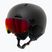 Cască de schi pentru copii Alpina Zupo 2 Visor Q-Lite black matte