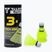 Talbot-Torro Tech 350 Nylon badminton navetă de badminton 3 buc galben 479113
