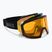 Ochelari de schi UVEX Evidnt Attract V + case black matt/mirror green clear/yellow