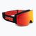 Ochelari de schi pentru copii UVEX Pwdr FM black matt/mirror red orange clear