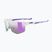 Ochelari de soare UVEX Axos Set white matt/mirror purple/clear