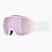 Ochelari de schi UVEX Victorious FM S1 white matt/mirror rose