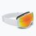 Ochelari de schi UVEX Victorious S FM white matt/mirror orange
