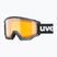 Ochelari de schi UVEX Athletic LGL black matt/yellow/clear
